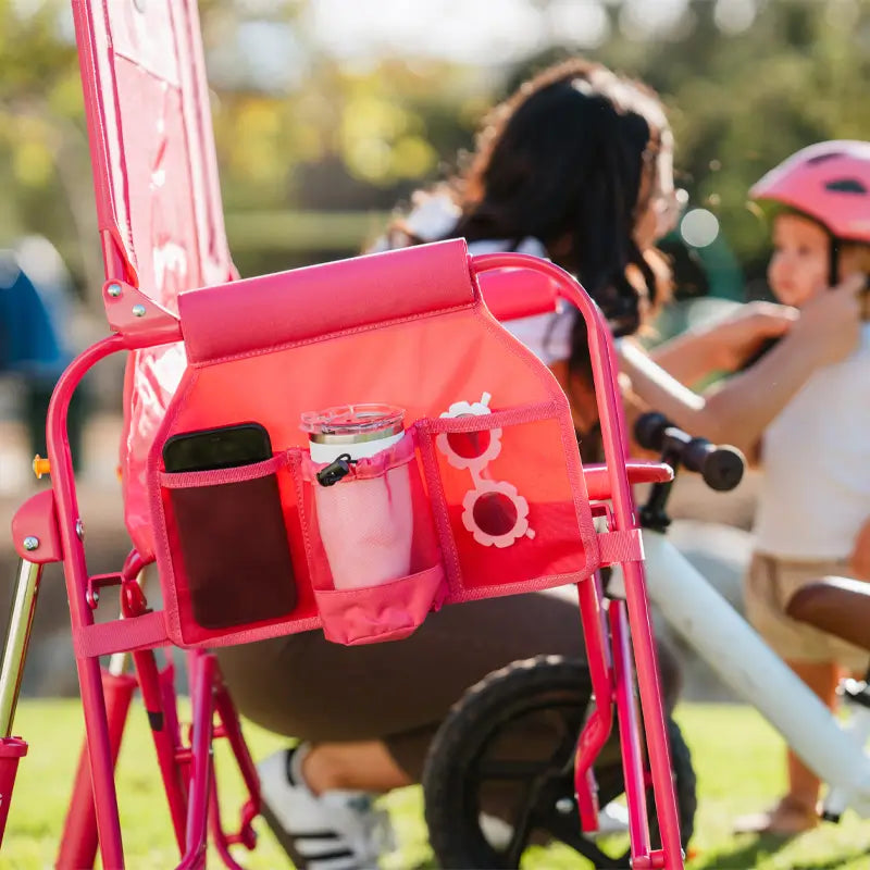 Premium All-Weather Stowaway Rocker - Folding Rocking Chair - Perfect for Tailgating Detail