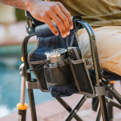 Premium All-Weather Stowaway Rocker - Folding Rocking Chair - Perfect for Tailgating Detail