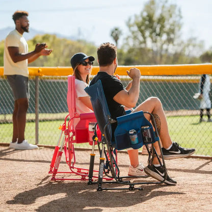 Premium All-Weather Stowaway Rocker - Folding Rocking Chair - Perfect for Tailgating Detail