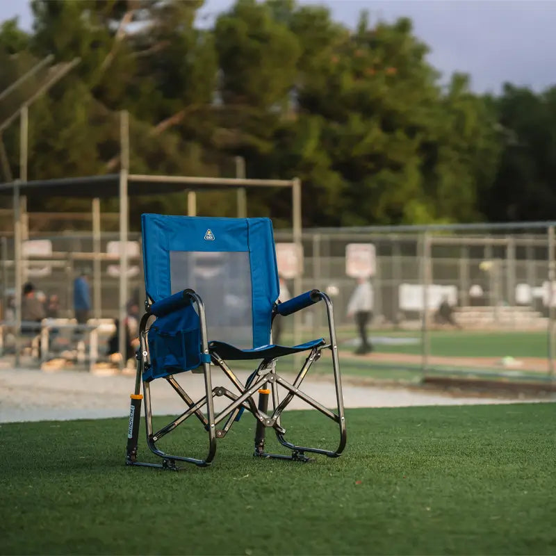 Premium All-Weather Stowaway Rocker - Folding Rocking Chair - Perfect for Tailgating Detail