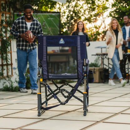 Premium All-Weather Stowaway Rocker - Folding Rocking Chair - Perfect for Tailgating Detail