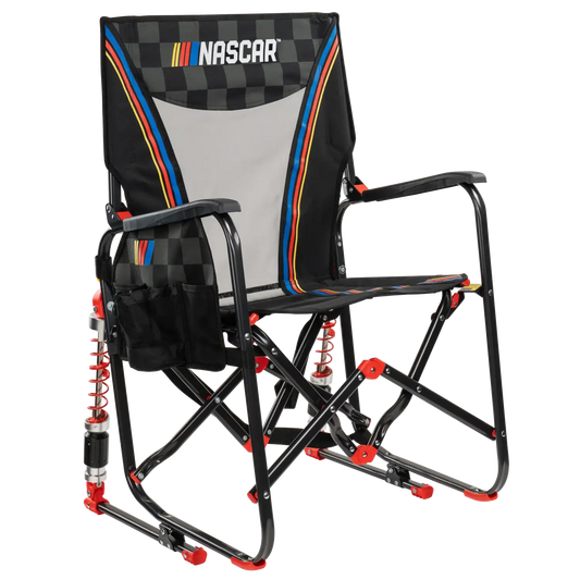 Premium All-Weather Adjustable Rocker - NASCAR - Outdoor Rocking Chairs with Dynamic Comfort Edge - Default Title