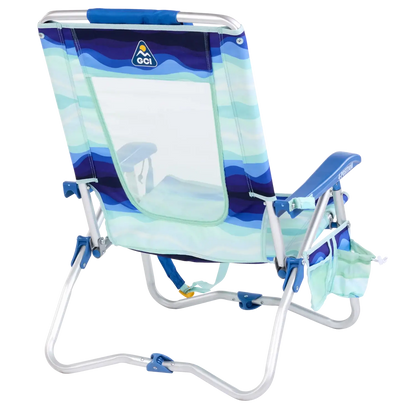 Ergonomic Portable Bi-Fold Beach Chair - Folding Rocking Chair - Perfect for Tailgating Detail