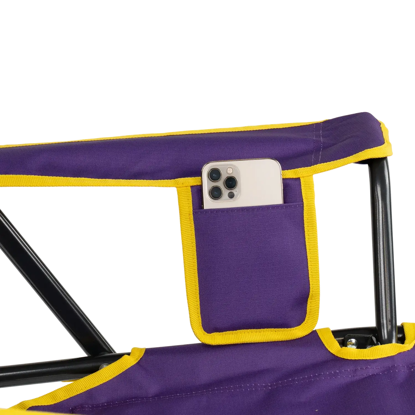 Premium All-Weather Comfort Pro Rocker - LSU Tigers - Folding Rocking Chair - Perfect for Tailgating Detail