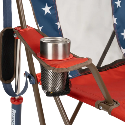 Heavy Duty Comfort Pro Rocker - Outdoor Rocking Chairs with Dynamic Comfort Edge Detail