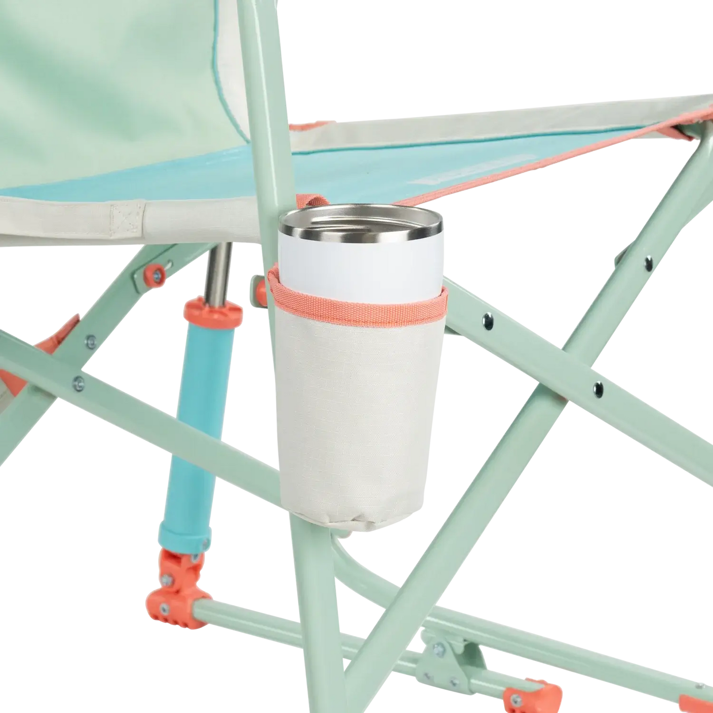 Ergonomic Portable Freestyle Rocker - Folding Rocking Chair - Perfect for Tailgating Detail