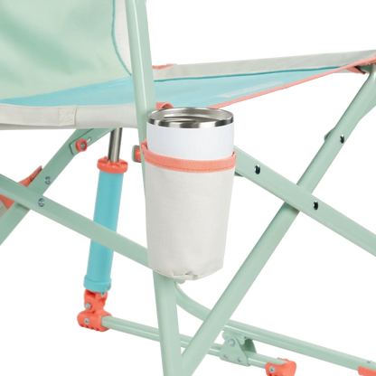 Ergonomic Portable Freestyle Rocker - Folding Rocking Chair - Perfect for Tailgating Detail
