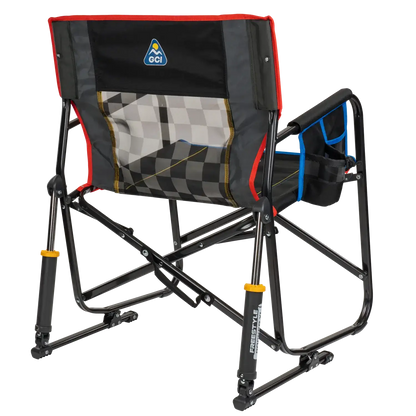Heavy Duty Freestyle Rocker XL - NASCAR - Outdoor Rocking Chairs with Dynamic Comfort Edge Detail