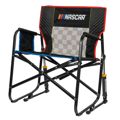 Heavy Duty Freestyle Rocker XL - NASCAR - Outdoor Rocking Chairs with Dynamic Comfort Edge Detail