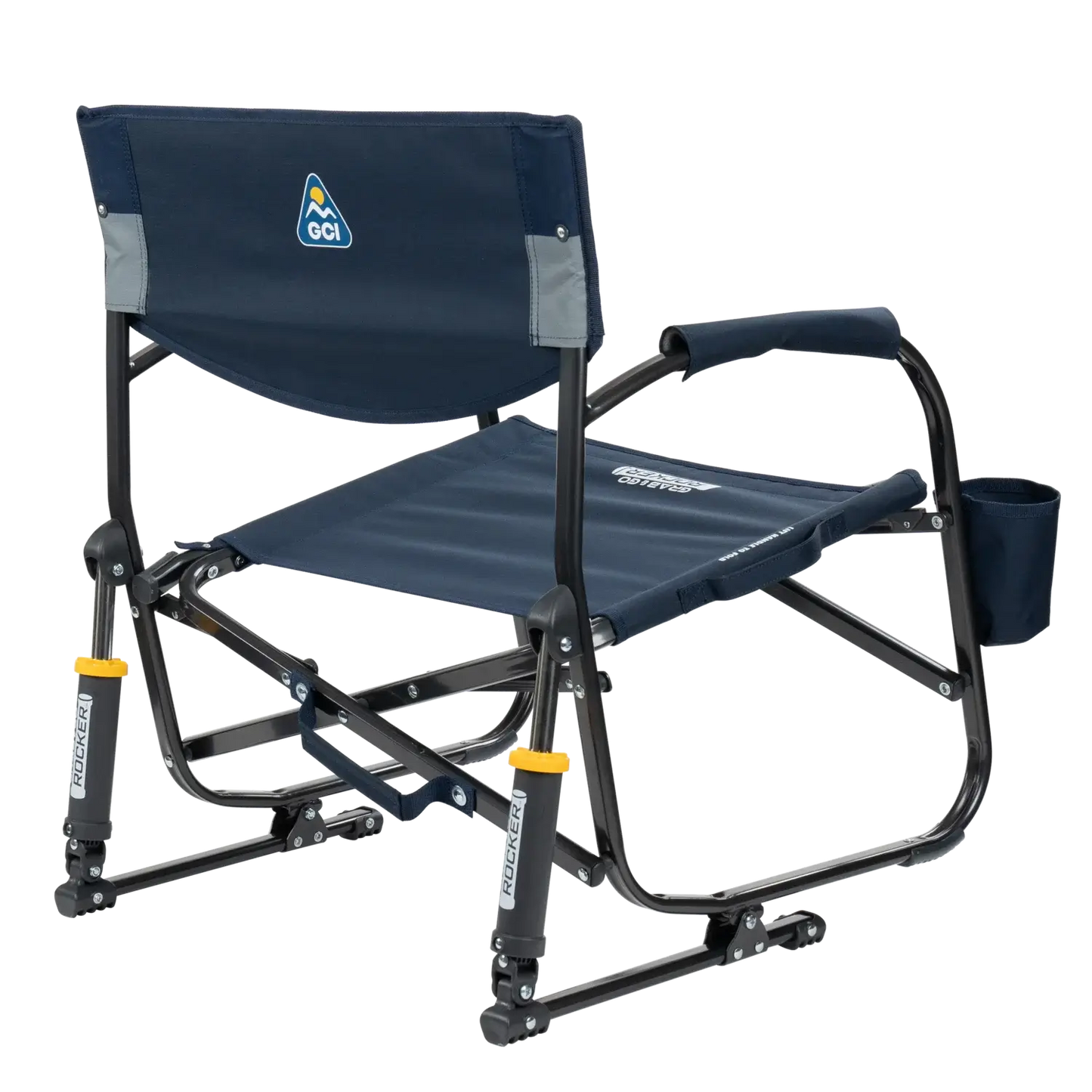Premium All-Weather Grab & Go Rocker - Rocker Chair for Camping & Lawns Detail