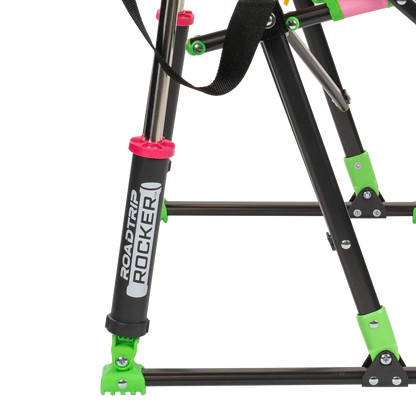 Heavy Duty NASCAR RoadTrip Rocker - Pink - Camp Rocker Chair for Fishing & Beach Trips Detail