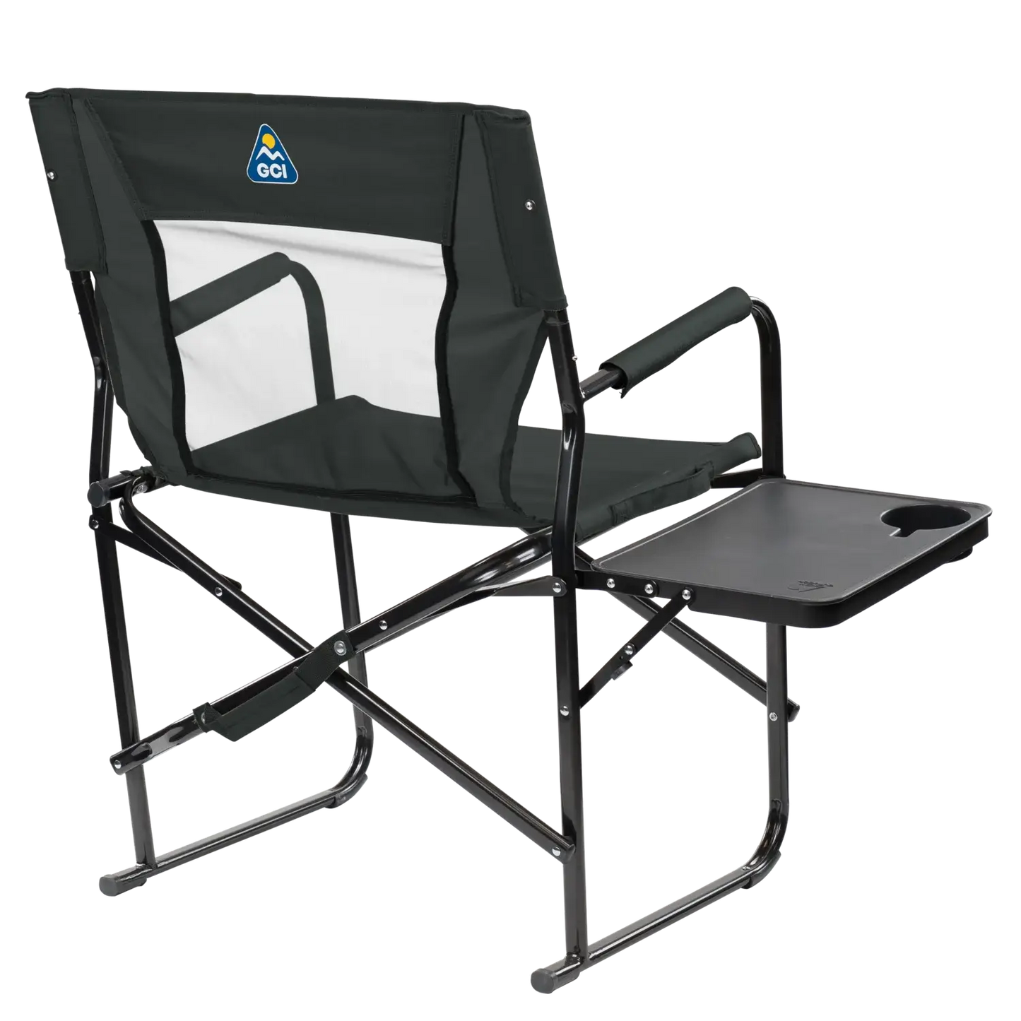Ultra-Comfortable Slim-Fold Director's Chair XL - Outdoor Rocking Chairs with Dynamic Comfort Edge Detail