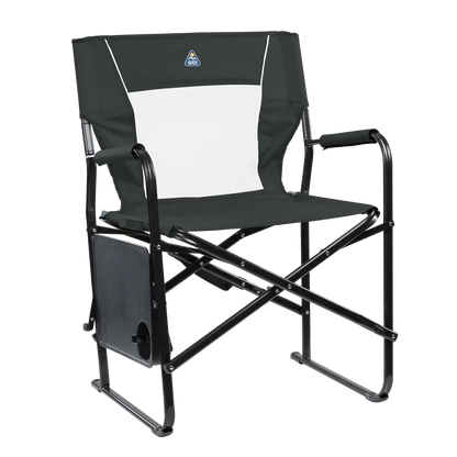 Ultra-Comfortable Slim-Fold Director's Chair XL - Outdoor Rocking Chairs with Dynamic Comfort Edge Detail