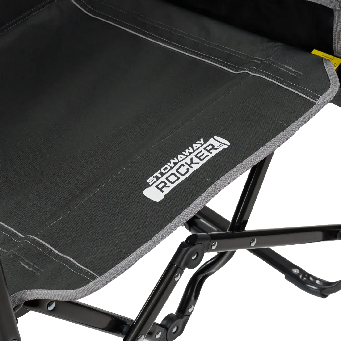 Ultra-Comfortable Stowaway Rocker with Side Table - Camp Rocker Chair for Fishing & Beach Trips Detail