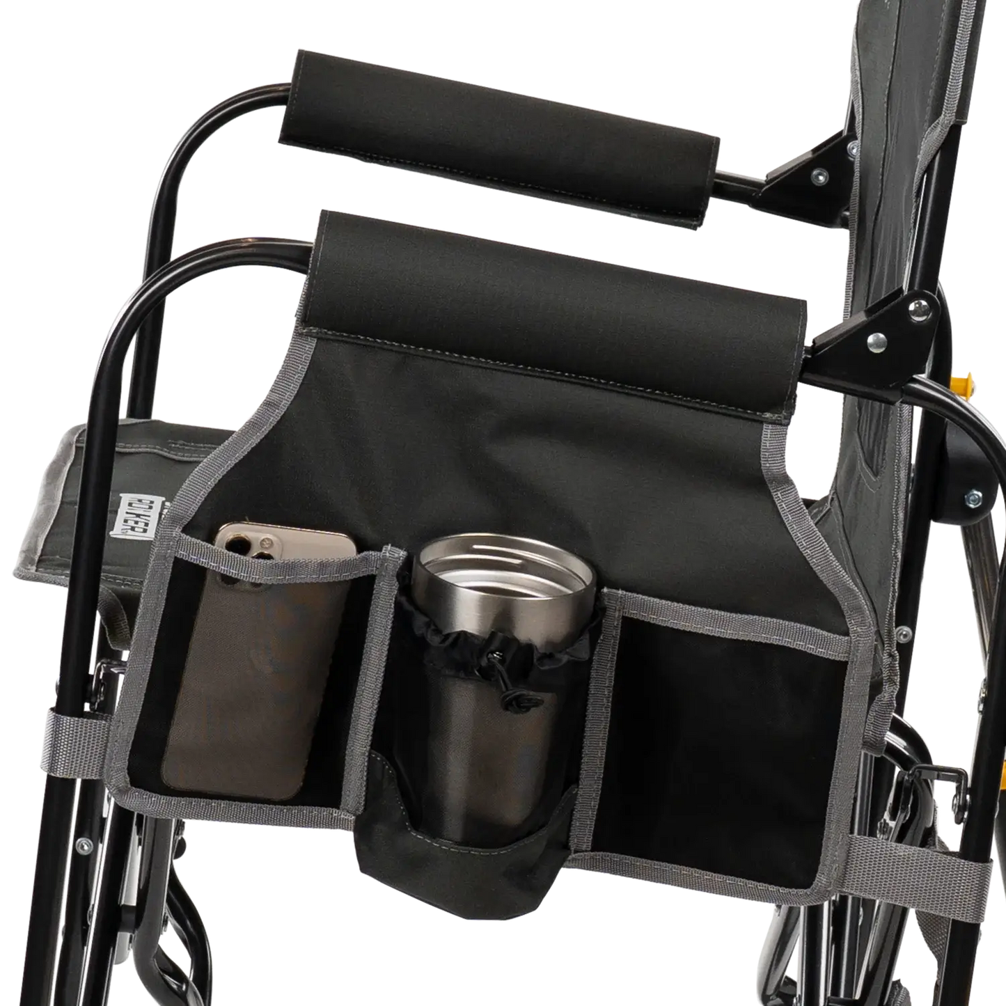 Ultra-Comfortable Stowaway Rocker with Side Table - Camp Rocker Chair for Fishing & Beach Trips Detail