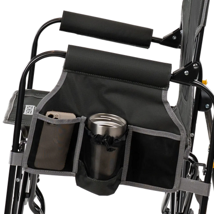 Ultra-Comfortable Stowaway Rocker with Side Table - Camp Rocker Chair for Fishing & Beach Trips Detail