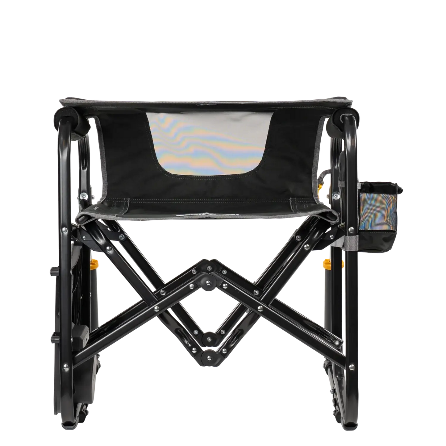 Ultra-Comfortable Stowaway Rocker with Side Table - Camp Rocker Chair for Fishing & Beach Trips Detail