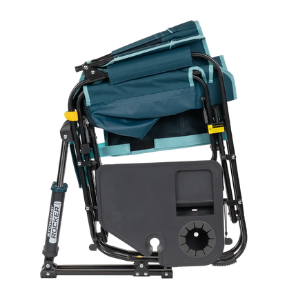 Ultra-Comfortable Stowaway Rocker with Side Table - Camp Rocker Chair for Fishing & Beach Trips Detail