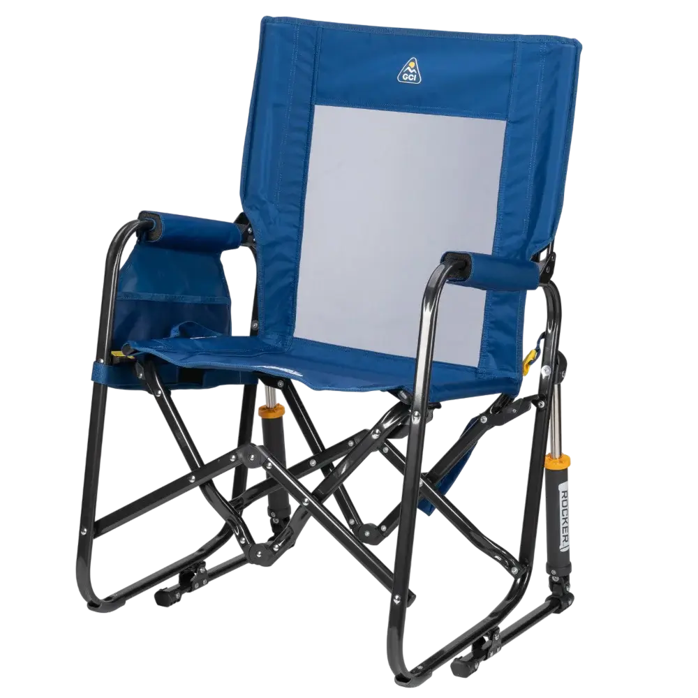 Premium All-Weather Stowaway Rocker - Folding Rocking Chair - Perfect for Tailgating Detail
