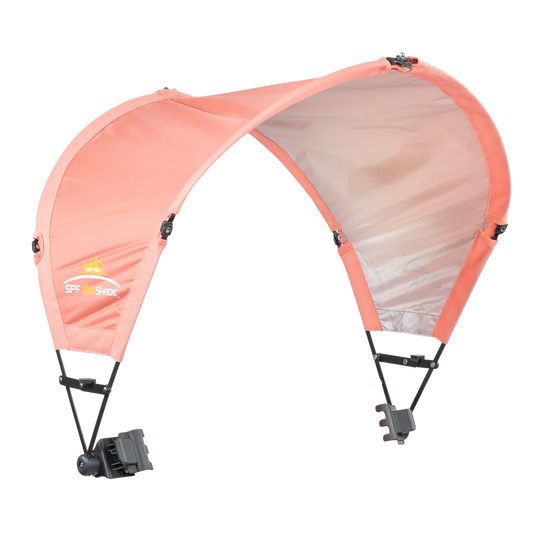 Heavy Duty SunShade Accessory - Coral - SunShade Canopy for Beach & Camping - Coral