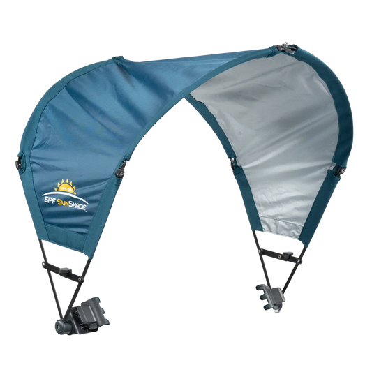 Premium All-Weather SunShade Accessory - Teal - Portable Beach Canopy with Adjustable Shade Angle - Teal