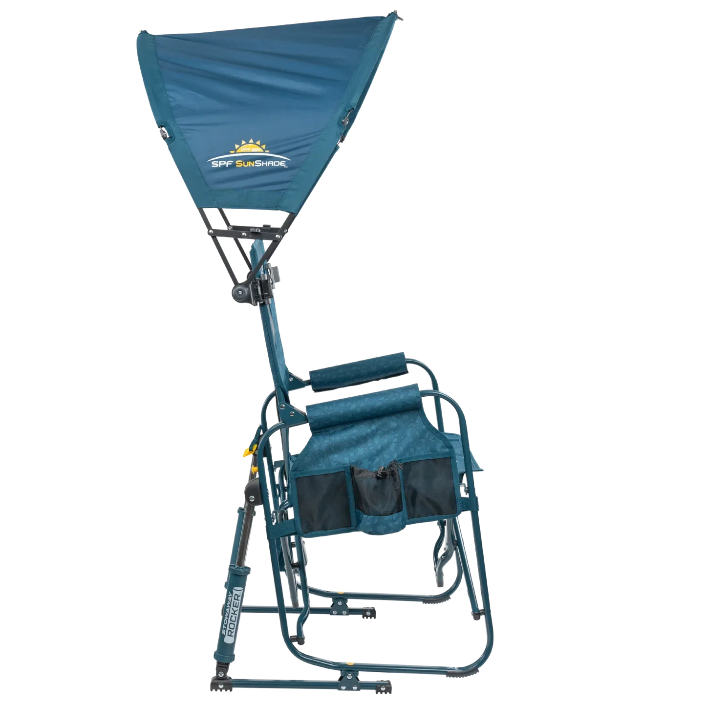 Premium All-Weather SunShade Accessory - Teal - Portable Beach Canopy with Adjustable Shade Angle Detail
