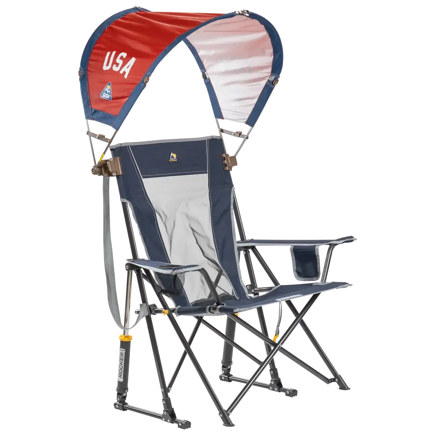 Heavy Duty SunShade Accessory - USA Anniversary Deluxe - Pop-Up Outdoor Sun Shelter - UV400 Protection Detail