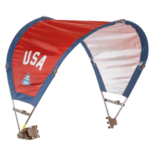 Heavy Duty SunShade Accessory - USA Anniversary Deluxe - Pop-Up Outdoor Sun Shelter - UV400 Protection - USA Anniversary Deluxe