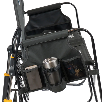 Ultra-Comfortable Tandem Rocker - Camp Rocker Chair for Fishing & Beach Trips Detail