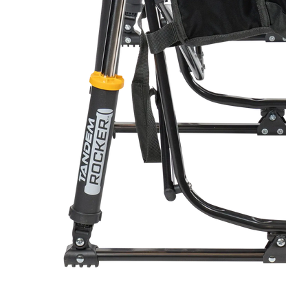 Ultra-Comfortable Tandem Rocker - Camp Rocker Chair for Fishing & Beach Trips Detail